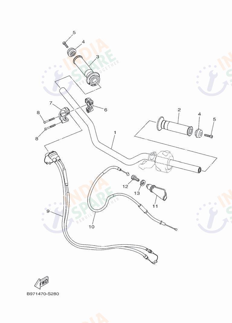 STEERING HANDLE & CABLE